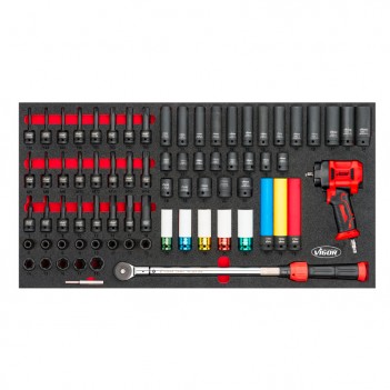 Servante d'atelier XL 466 outils V4481-X/466 Vigor