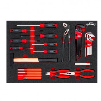 Servante d'atelier M 256 outils V2379N Vigor