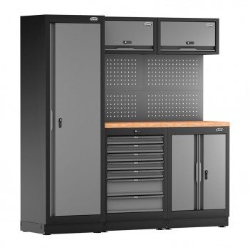 Werkstattmöbel 3 Elemente Tiefe 500 mm V6000-3 Vigor