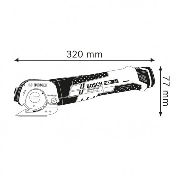 Cisaille universelle GUS 12V-300 Bosch