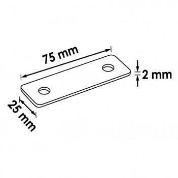 Satz Verbindungsplättchen V6000-040/4 Vigor