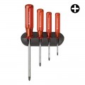 Jeu de tournevis cruciformes avec support mural PB Swiss Tools PB 242