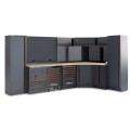 Mobilier d’atelier en angle 7 éléments C45PRO 2.0 G Beta