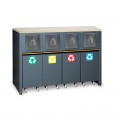 Feststehendes Modul für Trennmüll C45PRO 2.0 RD Beta