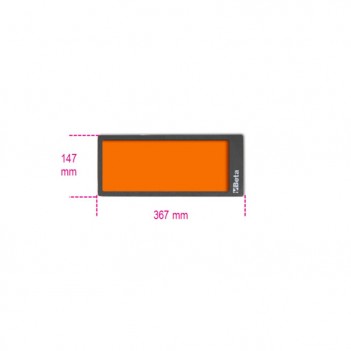 Insert / Plateau mousse vide 147x367mm VPM0 Beta