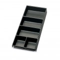 Thermogeformter Einsatz / leeres Modul aus ABS Aufbewahrung 147x367mm VP4 Beta