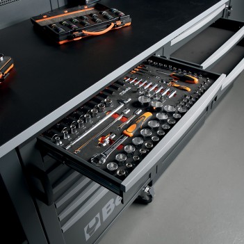 Mobilier d’atelier en angle 8 éléments RSC50 2.0 I Beta