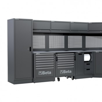 Mobilier d’atelier en angle 8 éléments RSC50 2.0 I Beta