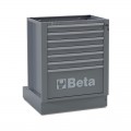 Modul Festmöbel 7 Schubladen RSC50 2.0 M7 für Möbel RSC50 Beta