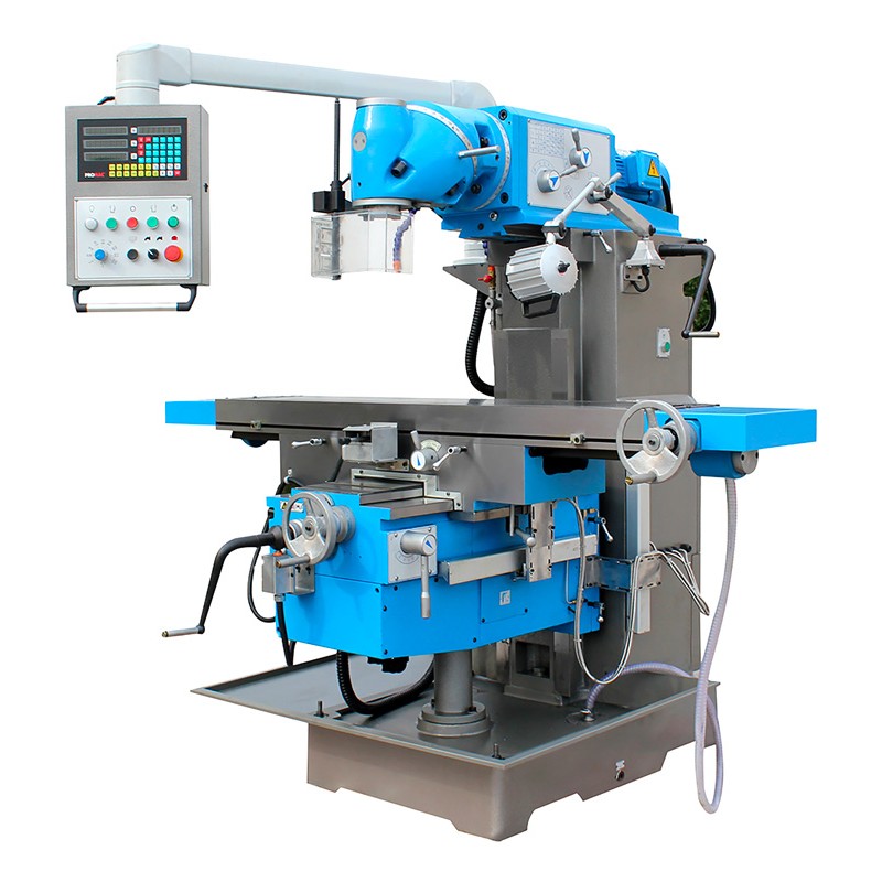 Perceuse fraiseuse taraudeuse 400V, 3kW JM-125-DRO Promac Perceuse fraiseuse taraudeuse 400V, 3kW JM-125-DRO Promac