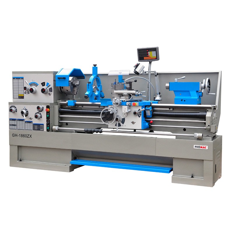 Metalldrehmaschine 400V 5,5kW GH-1860ZX-T-QC Promac Metalldrehmaschine 400V 5,5kW GH-1860ZX-T-QC Promac