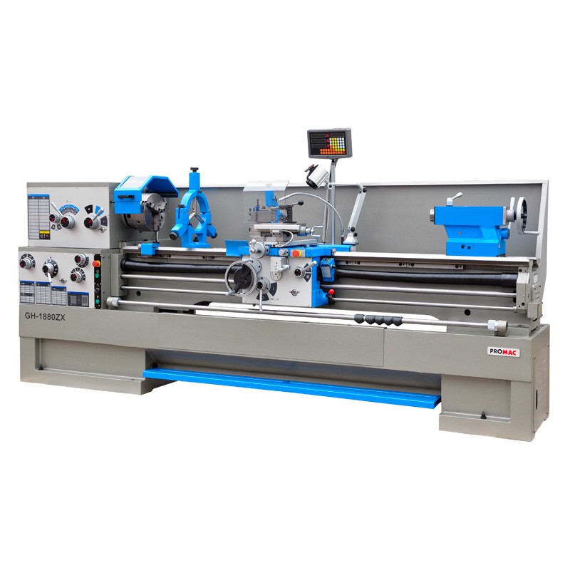 Metalldrehmaschine 400V 5,5kW GH-1880ZX-T-QC Promac Metalldrehmaschine 400V 5,5kW GH-1880ZX-T-QC Promac