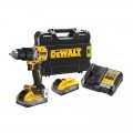 Schlagbohrmaschine XR 18V + 2 Akkus 5Ah POWERSTACK DCD805H2T DeWalt