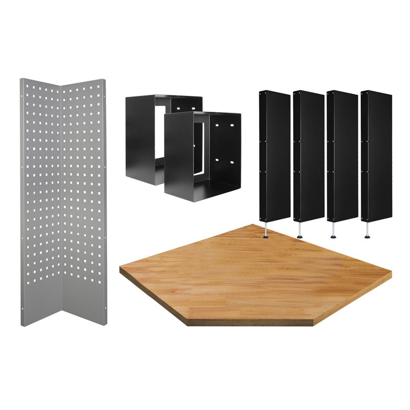 Erweiterungsset für Eckschrank niedrig Mobilio 3964-16-EX Kraftwerk Erweiterungsset für Eckschrank niedrig Mobilio 3964-16-EX Kraftwerk
