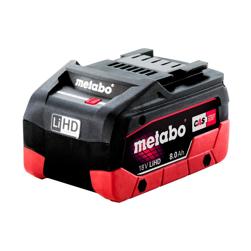 Akku LiHD 18 V - 8,0 Ah Metabo Akku LiHD 18 V - 8,0 Ah Metabo