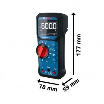 Digital Multimeter GDM 600-15 Professional + MH 1 Bosch