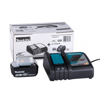 EnergyPack Li-Ion 18V Einzelladegerät + 1x 3,0 Ah Akku EPAC18-301 Makita