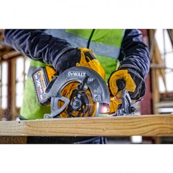 Akku-handkreissäge 190 mm 54V XR FLEXVOLT DCS578NT DeWalt