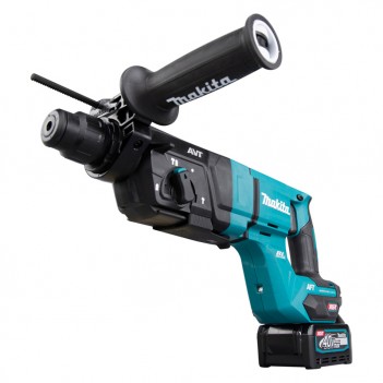 Akku-Bohrhammer 3 Funktionen XGT 40Vmax + 2 Akkus 4Ah HR007GM201 Makita