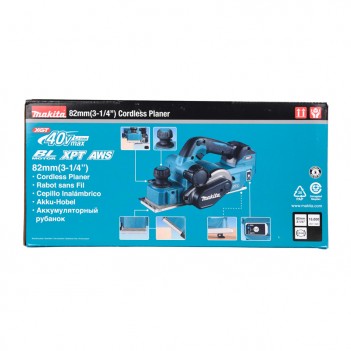 Akku-Einhand-Falzhobel 40Vmax XGT KP001GZ Makita