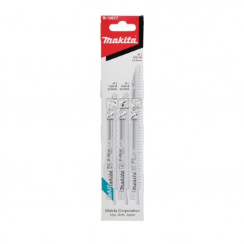 Set de 3 lames pour scie sabre SuperExpress pour bois et métal B-13677 Makita