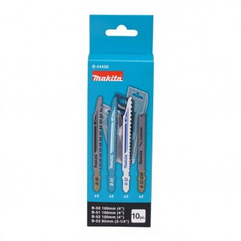 Set aus 10 Stichsägeblättern SuperExpress B-44426 Makita