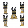 Jeu de 5 lames pour outil oscillant DT20777-QZ DeWalt