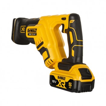 Scie sabre 18V + 2 accus 5Ah DCS367P2 DeWalt