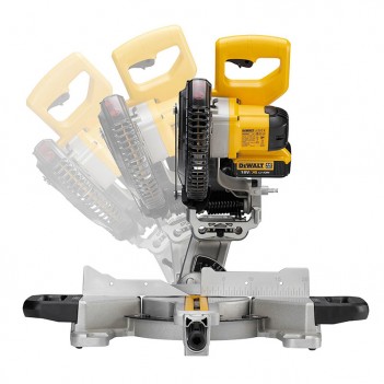Scie à onglets radiale XR 18V 184 mm DCS365N-XJ DeWalt