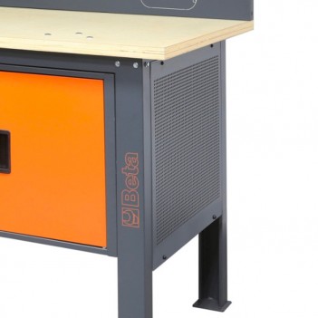 Panneau latéral perforé pour établis modulables C58BC, C58PFL Beta