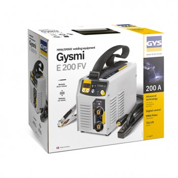 Poste de soudure MMA INVERTER 230V GYSMI E200 FV Gys