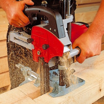 Mortaiseuse à chaîne LS 103/40 Ec, complète 28x40x150 mm + Support de guidage FG 150 Mafell