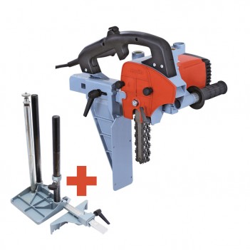 Mortaiseuse à chaîne LS 103/40 Ec, complète 28x40x150 mm + Support de guidage FG 150 Mafell