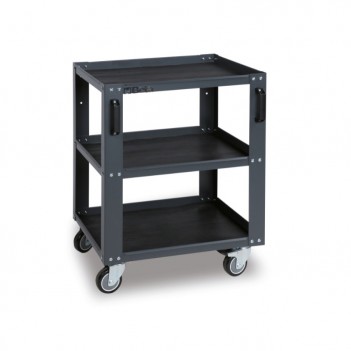 Chariot avec 3 étagères T3, pour ameublement d'atelier C45PRO 2.0 Beta