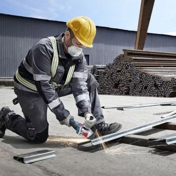 Akku-Winkelschleifer 125mm X-LOCK GWX 18V-8 Bosch