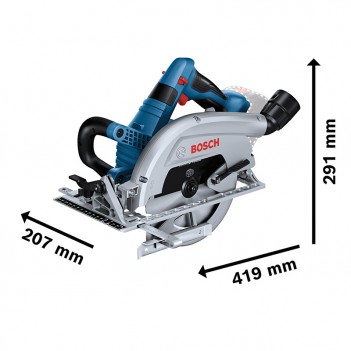 Scie circulaire sans fil BITURBO 190 mm GKS 18V-70 L Bosch