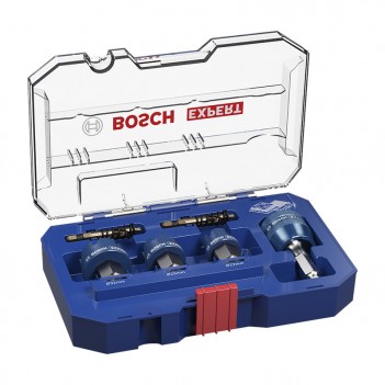 Coffret de scies trépans EXPERT Sheet Metal 22/25/32 x 5 mm pour perceuses Bosch