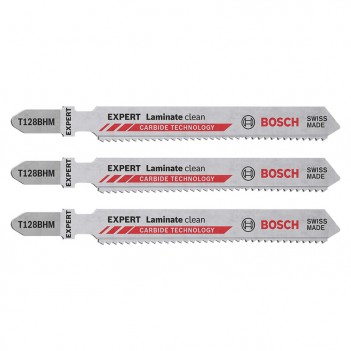 Lames de scie sauteuse EXPERT Laminate clean T128BHM Bosch