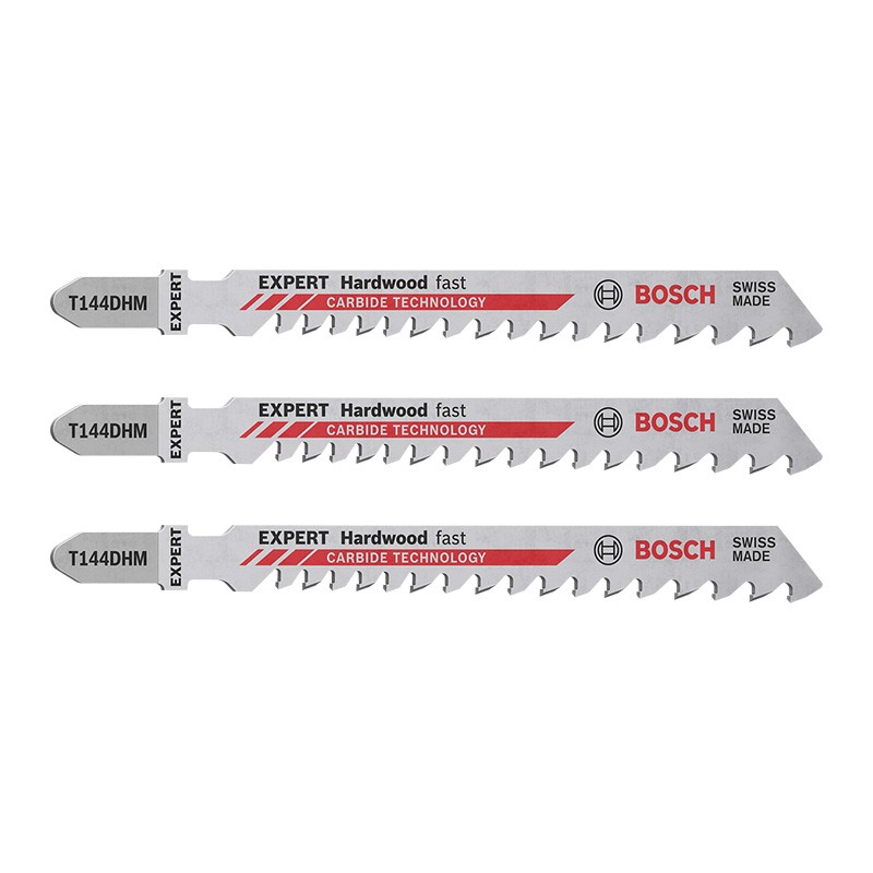 Lames de scie sauteuse EXPERT Hardwood fast T144DHM Bosch Lames de scie sauteuse EXPERT Hardwood fast T144DHM Bosch