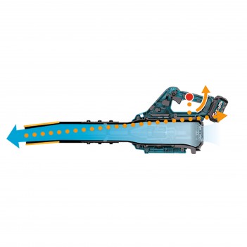 Akku-Blasgerät 40Vmax XGT + 1 Akku 4Ah und Ladegerät UB001GM101 Makita