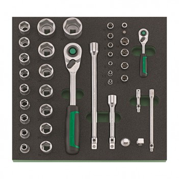 Servante d'atelier 6 tiroirs, 157 outils 93/157QR Stahlwille