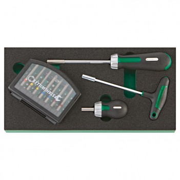 Servante d'atelier 6 tiroirs, 157 outils 93/157QR Stahlwille