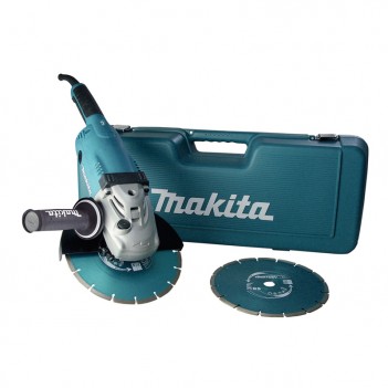 Winkelschleifer Ø 230 mm 2200 W + 2 Diamantscheiben GA9020RFK3 Makita