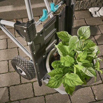Chariot-diable TS 2500 Acier, plastique Capacité de charge 200 Kg Wolfcraft
