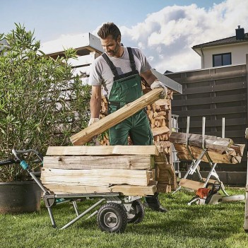 Sackkarre TS 2500 Stahl, Kunststoff Tragkraft 200 kg Wolfcraft