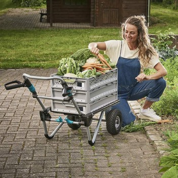 Sackkarre TS 2500 Stahl, Kunststoff Tragkraft 200 kg Wolfcraft