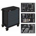 Servante d’atelier LT700, 7 tiroirs, BASIC, 259 pcs. (deux couleurs) Kraftwerk