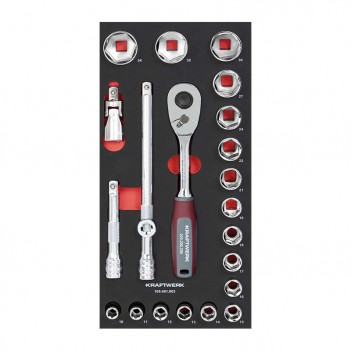 Servante d'atelier PT LINE PT800 7 tiroirs 103 pcs. Kraftwerk