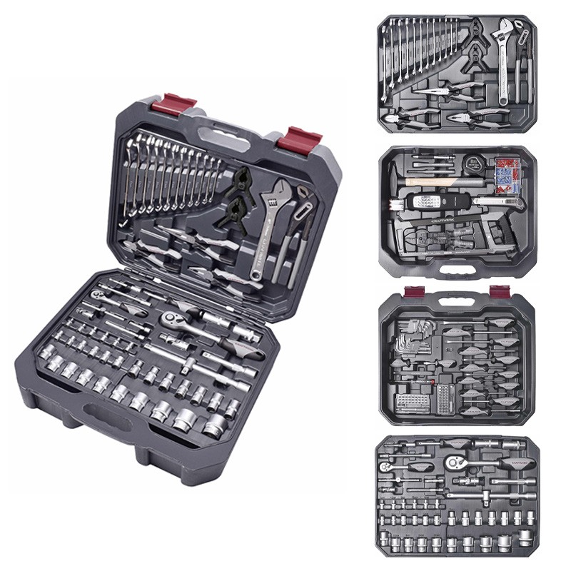 Coffret de douilles, Basic, 1/4"+1/2", 266 pcs. Kraftwerk Coffret de douilles, Basic, 1/4"+1/2", 266 pcs. Kraftwerk