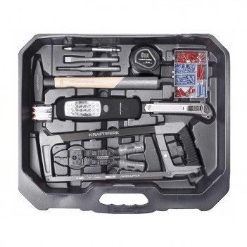 Coffret de douilles, Basic, 1/4"+1/2", 266 pcs. Kraftwerk